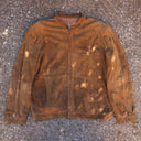 20KG Vintage Suede Bomber Jacket