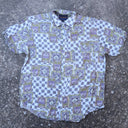 20KG Vintage Patterned Men’s Shirt - Short Sleeve