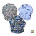 20KG Vintage Patterned Men’s Shirt - Long Sleeve