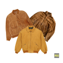 20KG Vintage Suede Bomber Jacket